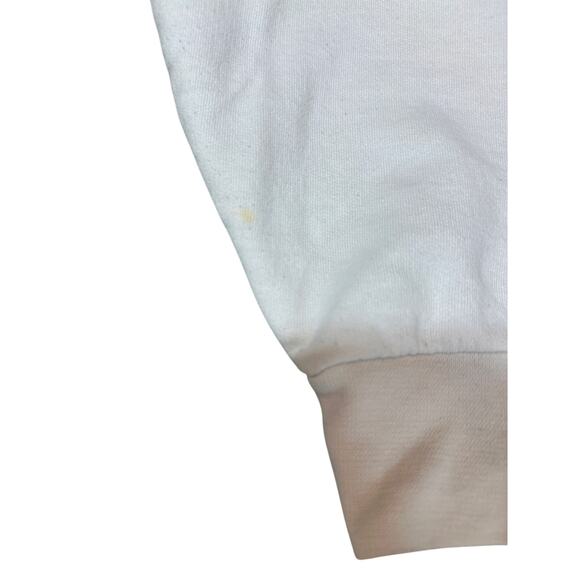 Notre Dame Irish Men’s Sweatshirt, White, Large - Picture 5 of 6